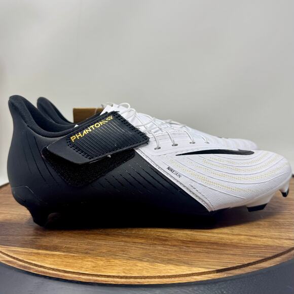 Nike Phantom GX ll Academy FlyeEase FG/MG Soccer Cleats FD6724-100 Men Size 7.5 - Picture 1 of 7